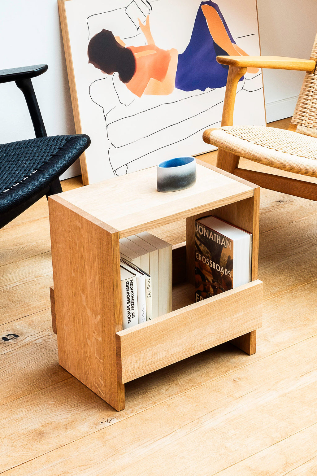 Beistelltisch / Hocker mit Stauraum – Edition 33